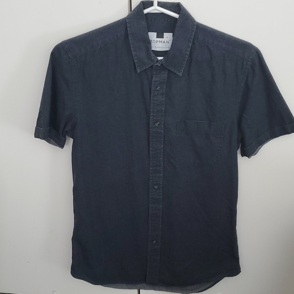 Topman Denim button shirt